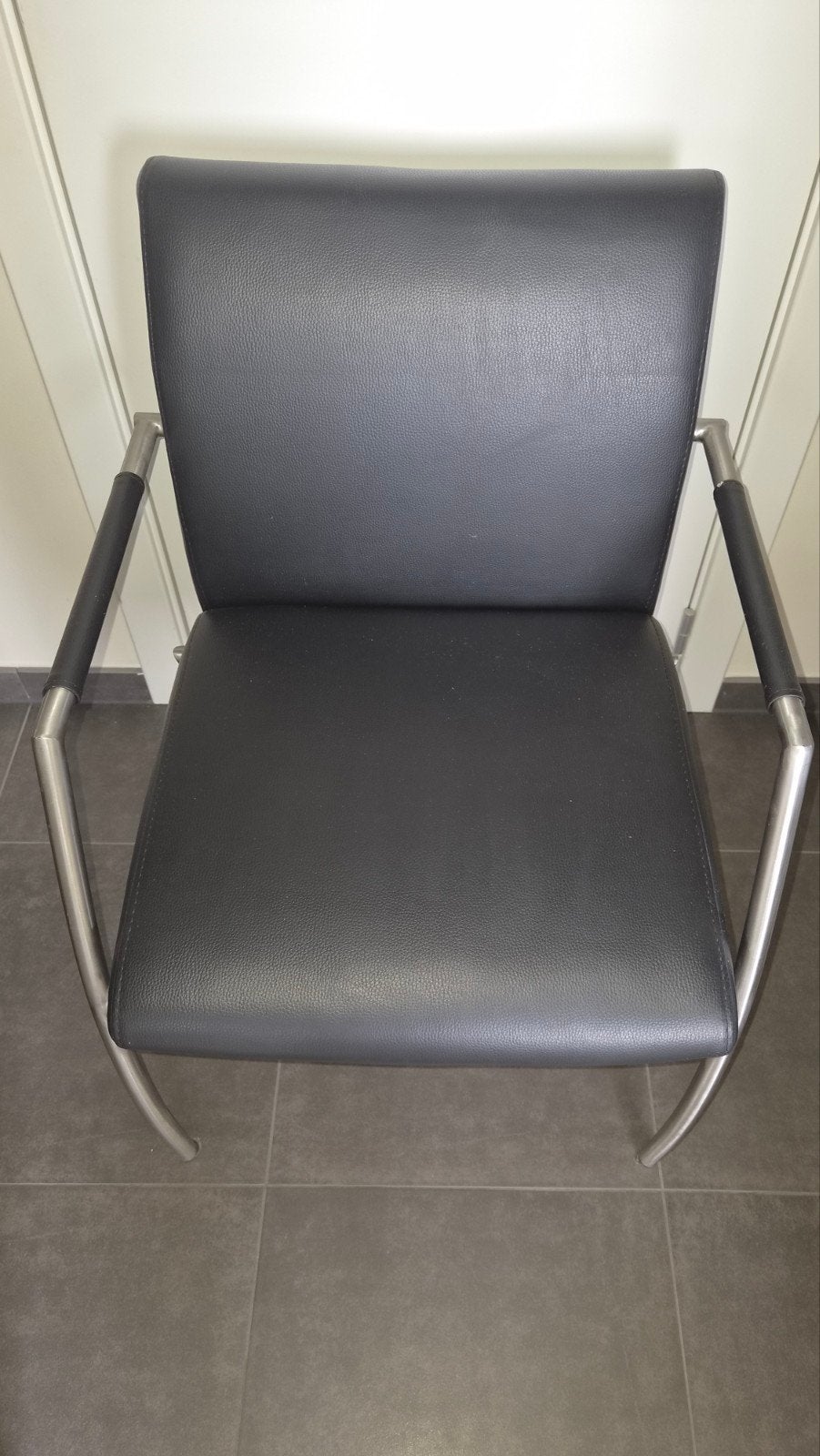 eetkamerstoel design, Huis en Inrichting, Stoelen, Ophalen, Zwart