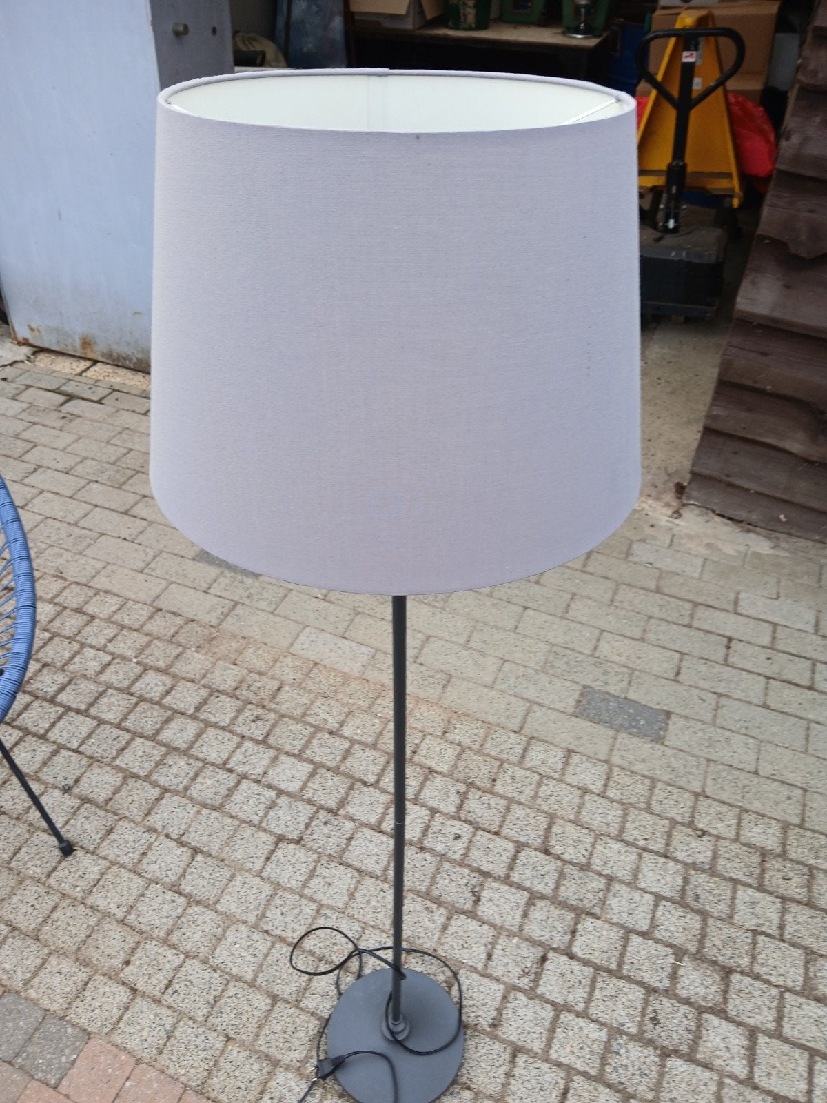 staanlamp, Ophalen