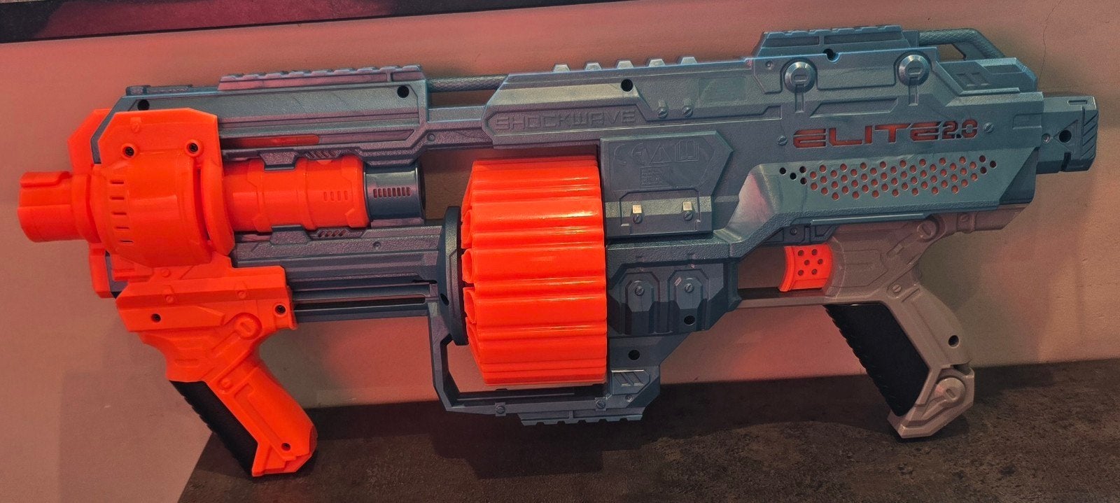 Nerf Elite 2.0 schockwave RD-15 blaster, Ophalen, Zo goed als nieuw