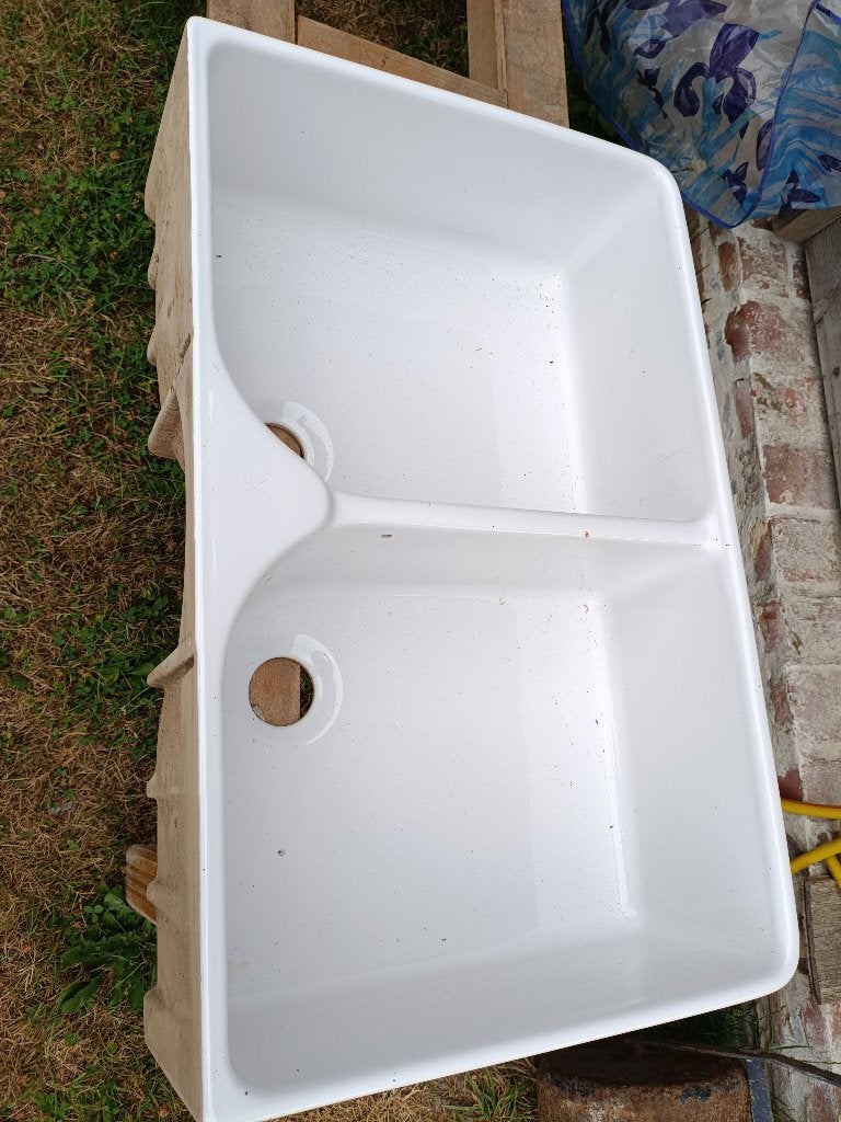 Évier blanc Villeroy&Boch, Neuf, Moins de 25 cm, Moins de 100 cm, Enlèvement