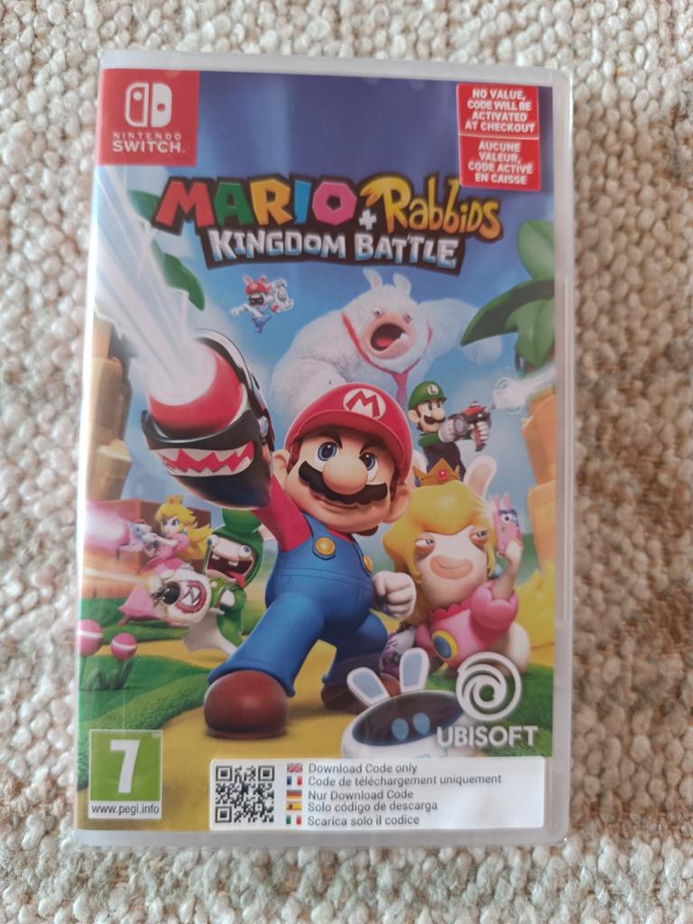 Mario+Rabbids Kingdom Battle (sealed)  code, Consoles de jeu & Jeux vidéo, Enlèvement ou Envoi