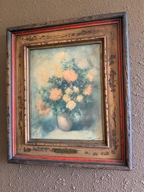 schilderij Pierre Sorel - 1938 "bloemen/fleurs", Ophalen of Verzenden