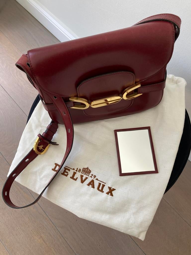 Handtas Delvaux vintage, Ophalen of Verzenden, Zo goed als nieuw, Handtas