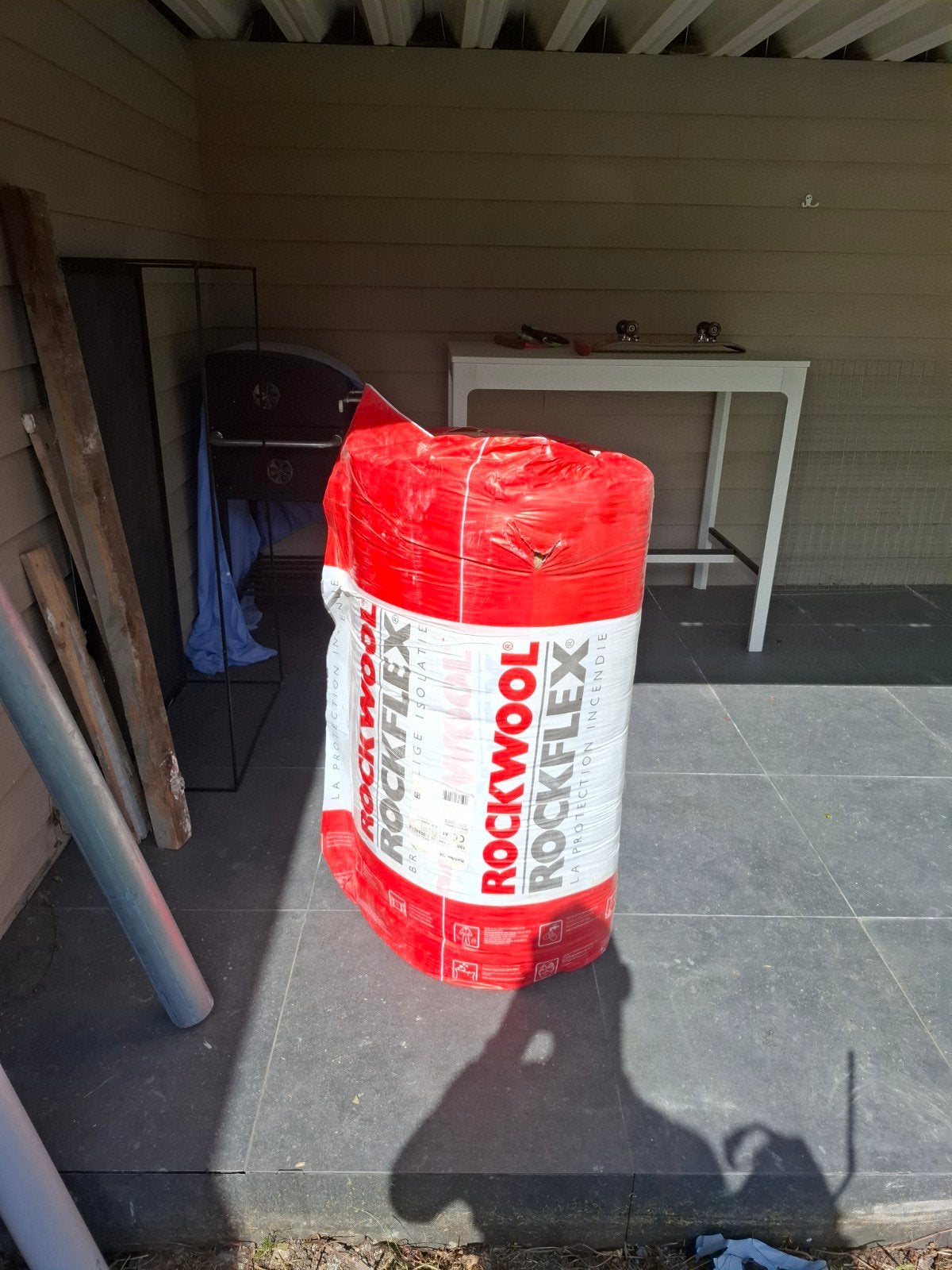 rockwool 18cm, Doe-het-zelf en Bouw, Isolatie en Afdichting, Ophalen, 12 cm of meer, Nieuw, Muurisolatie