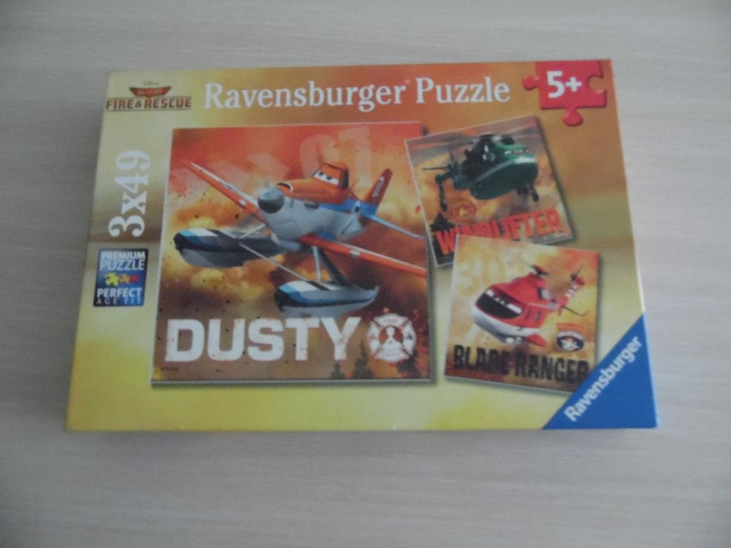 PUZZLE PLANES 3X49 PIÈCES DISNEY RAVENSBURGER, Enlèvement ou Envoi, 10 à 50 pièces, Comme neuf, 4 à 6 ans
