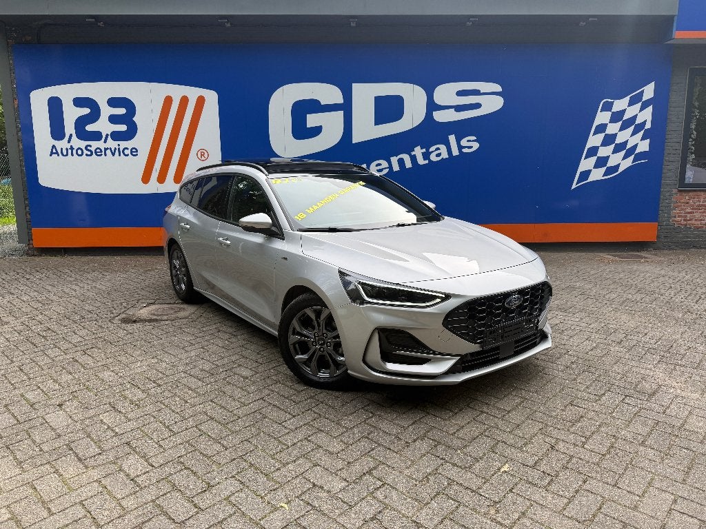 Ford Focus 1.0 - ST-Line - MHEV - PANO - KEYLESS - LED - CRU, Auto's, Ford, Bedrijf, Te koop, Focus, ABS, Achteruitrijcamera, Adaptieve lichten