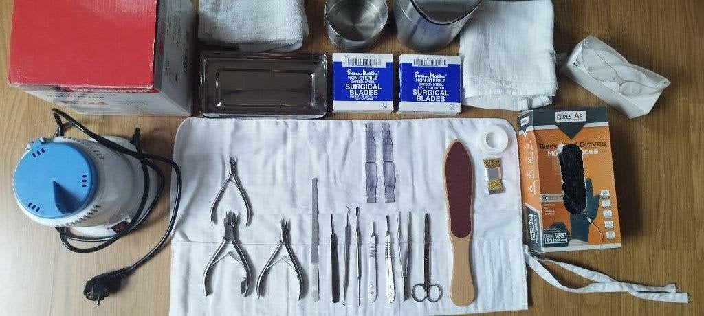 Pedicure set, Elektronische apparatuur, Persoonlijke Verzorgingsapparatuur, Gebruikt, Hand- en Voetverzorging, Ophalen