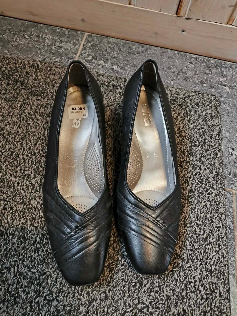chaussures dame pointure 39, Ophalen, Pumps, Zwart, ARA femme