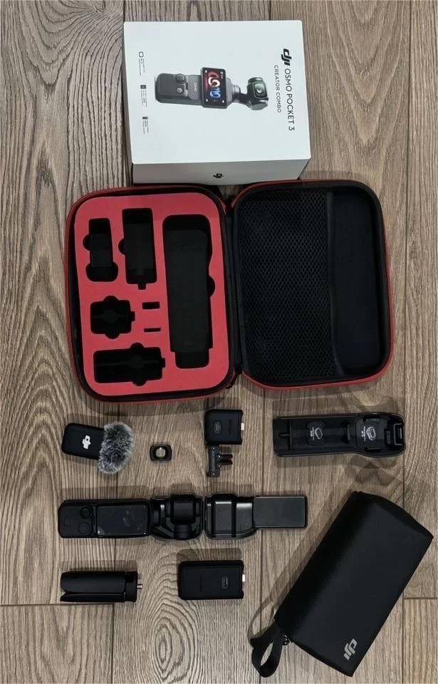 Combo créateur Dji Osmo Pocket 3, TV, Hi-fi & Vidéo, Enlèvement ou Envoi, Comme neuf