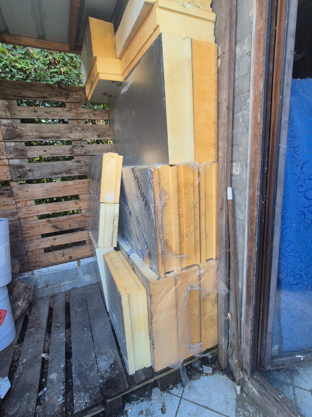 Restant Isolatie 14 en 16cm, Bricolage & Construction, Enlèvement