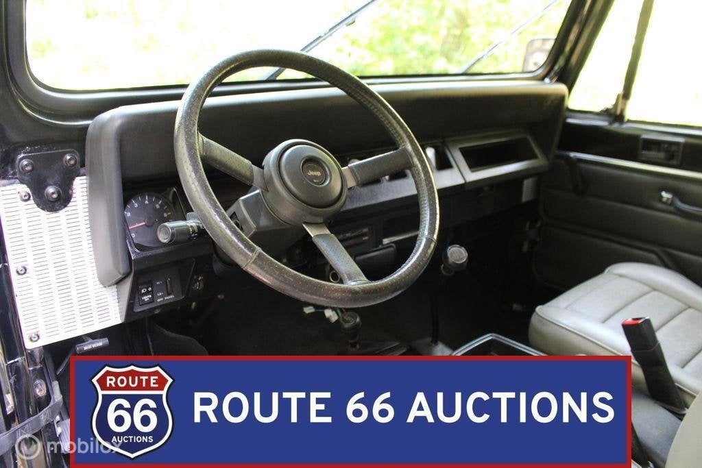 Jeep Wrangler YJ 2.5 | 1992 | Route 66 Auctions, Jeep, Achat, Entreprise, Boîte manuelle