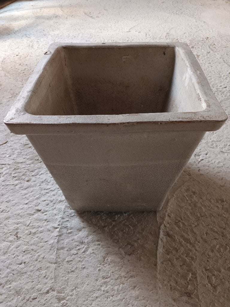 3 decoratieve stenen bloembakken voor tuin, terras of oprit, Ophalen, Steen, Gebruikt, Minder dan 60 cm