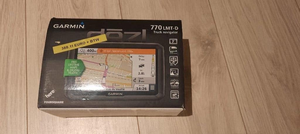 GPS vrachtwagen, Ophalen, Nieuw