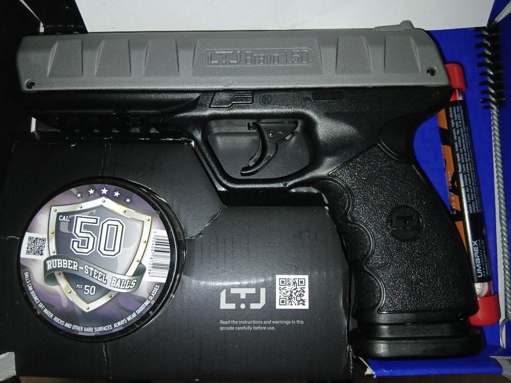 Pistolet LTJ bravo 1.50 (18 joules - le Big Boss), Enlèvement, Neuf