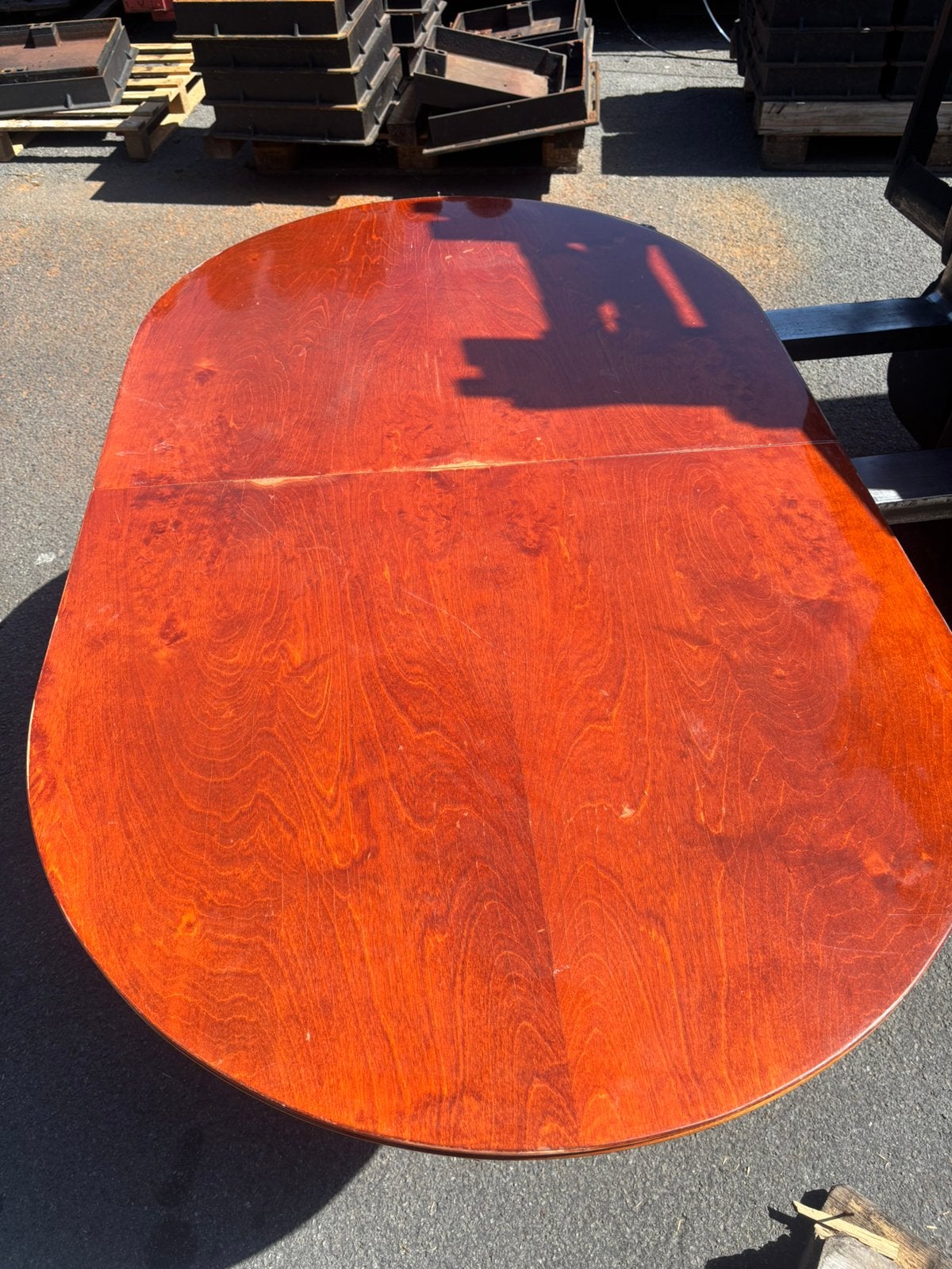 Vintage Imexcotra uitschuifbare eettafel jaren 50-60, Huis en Inrichting, Ophalen, Gebruikt