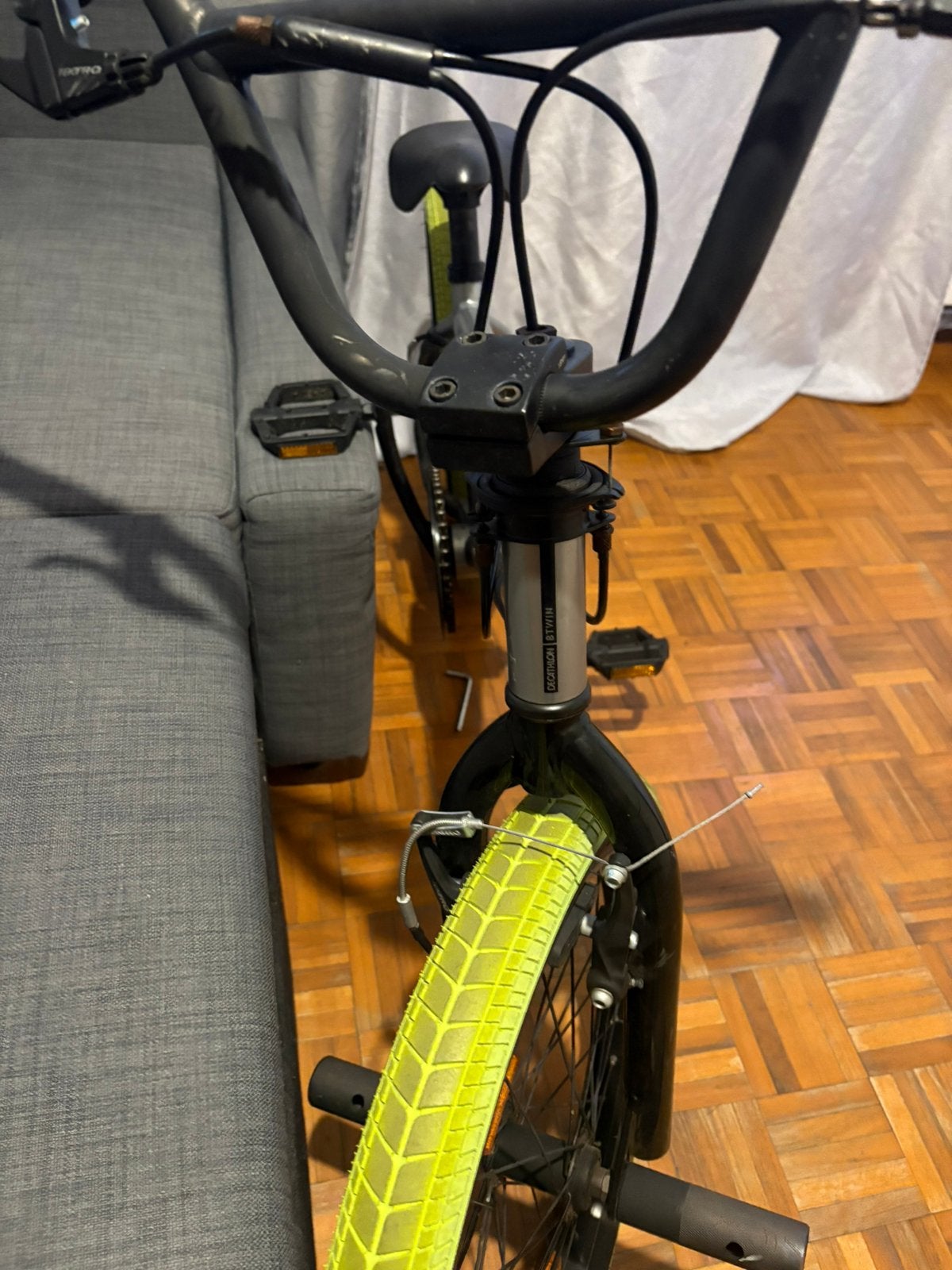BMX Btwin, Fietsen en Brommers, Ophalen, Zo goed als nieuw