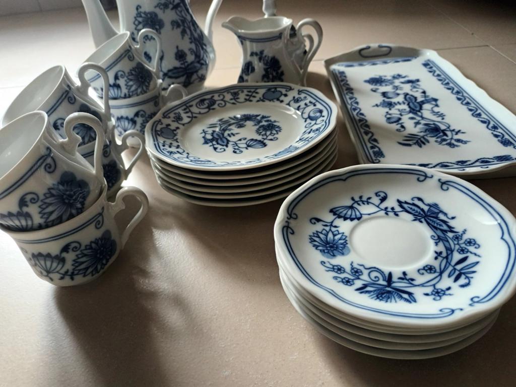 Tsjechisch koffie/thee servies: compleet, NIEUW, Ophalen