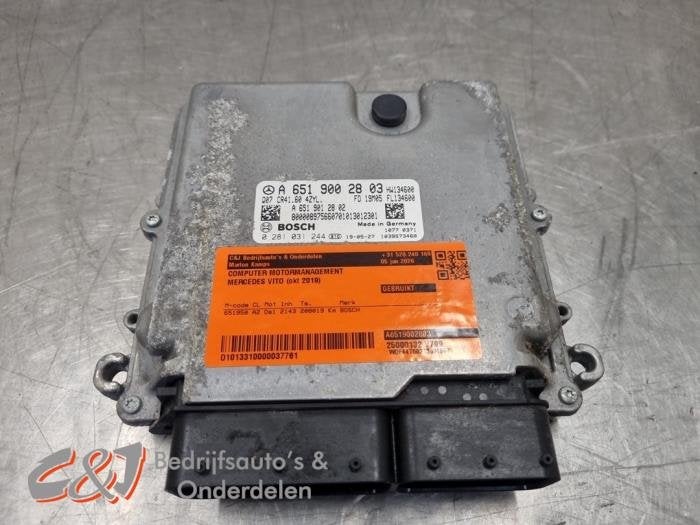 Ordinateur gestion moteur d'un Mercedes Vito, 3 mois de garantie, Utilisé, -, -