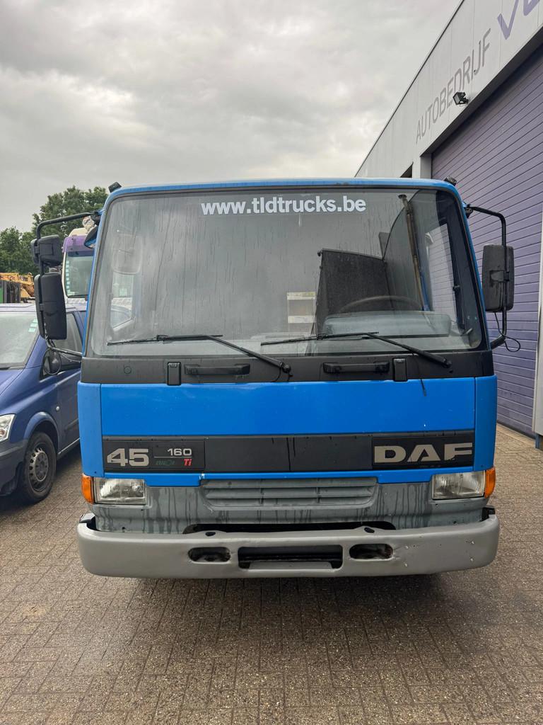DAF 45 *BELGIAN TRUCK-FULL STEEL* (bj 1999), Auto's, Vrachtwagens, Euro 2, Achterwielaandrijving, Blauw, Bedrijf