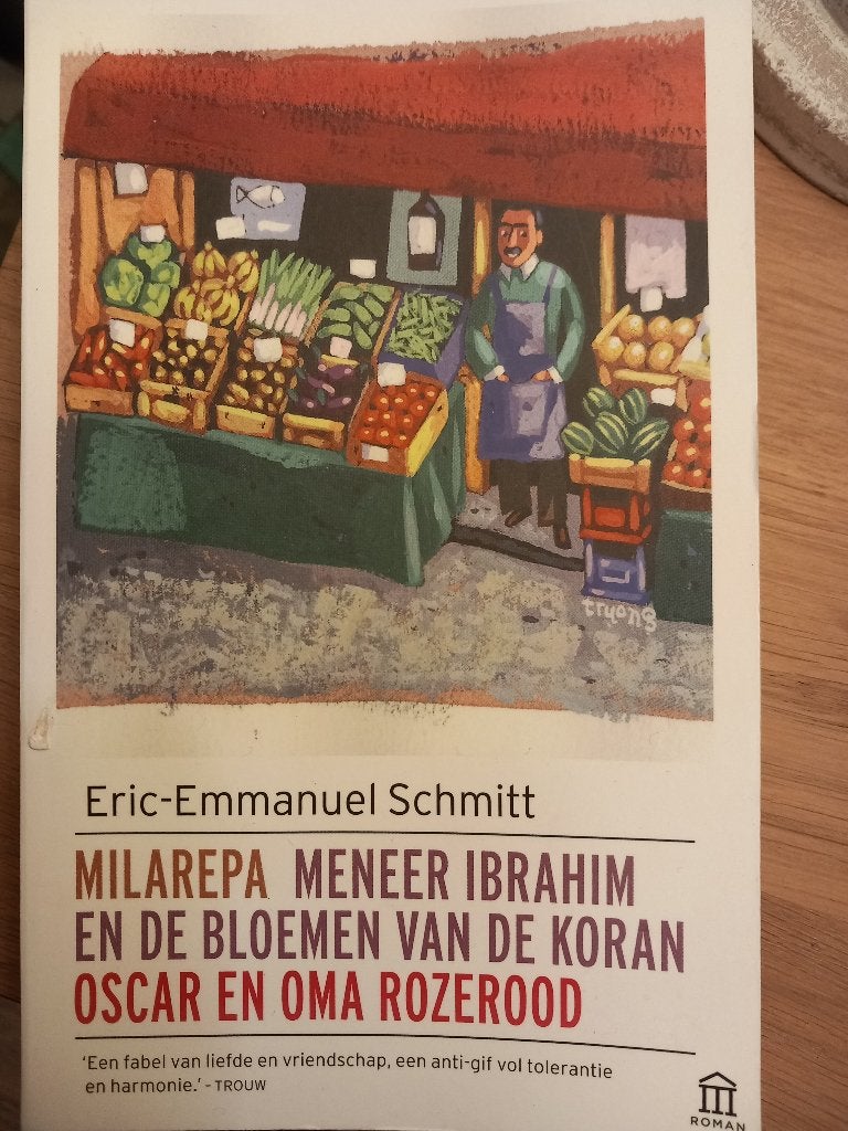 Milarepa Meneer Ibrahim Oscar en oma Rozerood, Enlèvement, Comme neuf, Eric-Emmanuel Schmitt