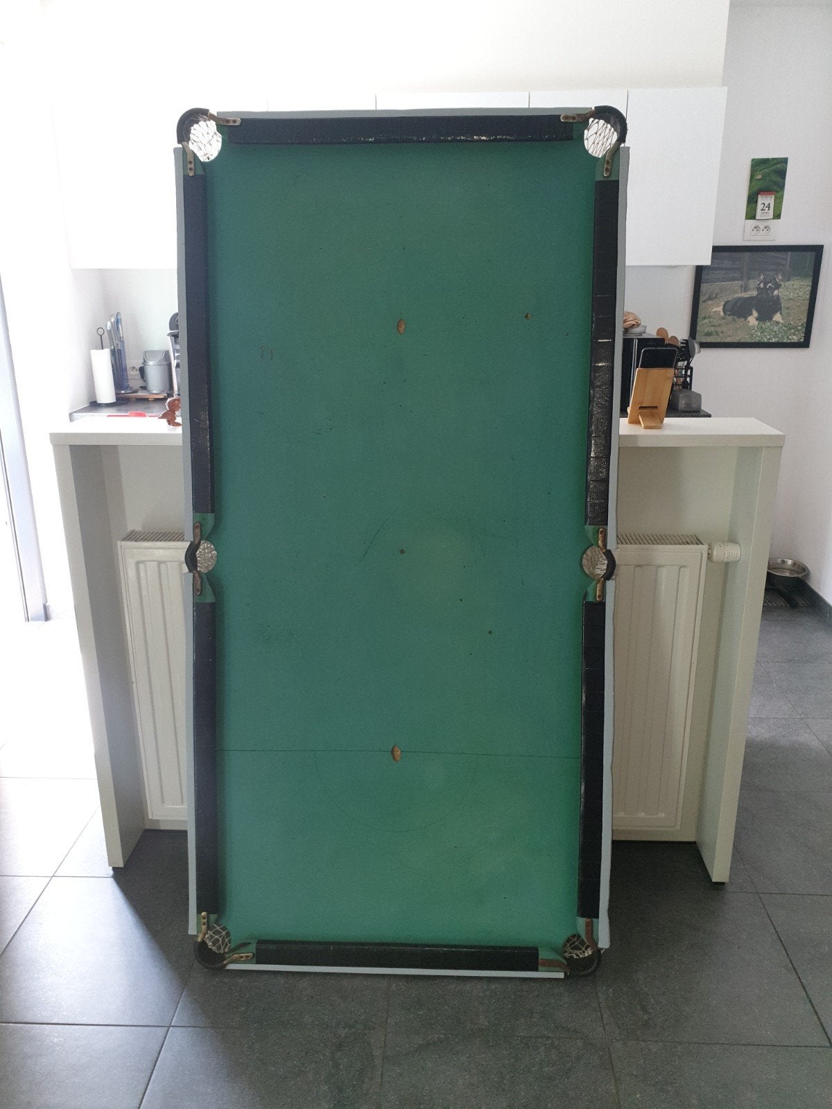 snooker tafel, Ophalen, Gebruikt