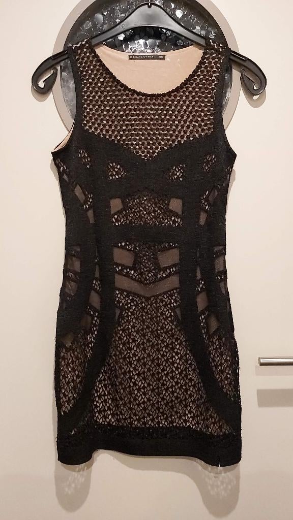 Zara, jurk kant, M, nog nieuw, Vêtements | Femmes, Robes, Enlèvement ou Envoi, Neuf, Taille 38/40 (M), Noir