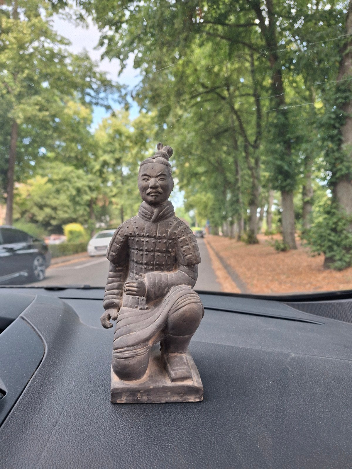 Knielende boogschutter/krijgers beeld, Ophalen, Zo goed als nieuw