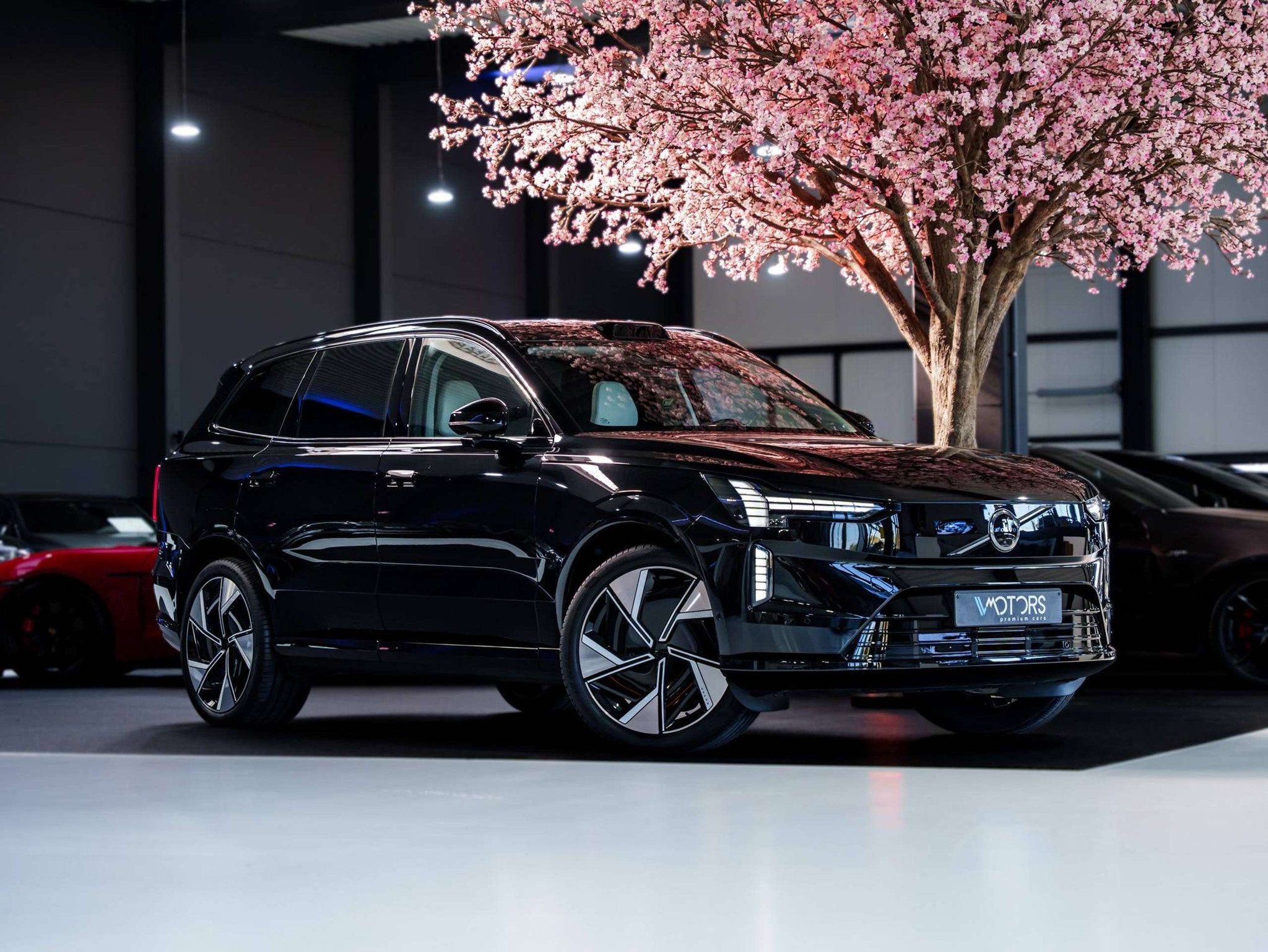 Volvo EX90 107 kWh AWD - 22" - 7 Zitplaatsen - Pano - 360, Autos, Cuir, Achat, 408 ch, Beige