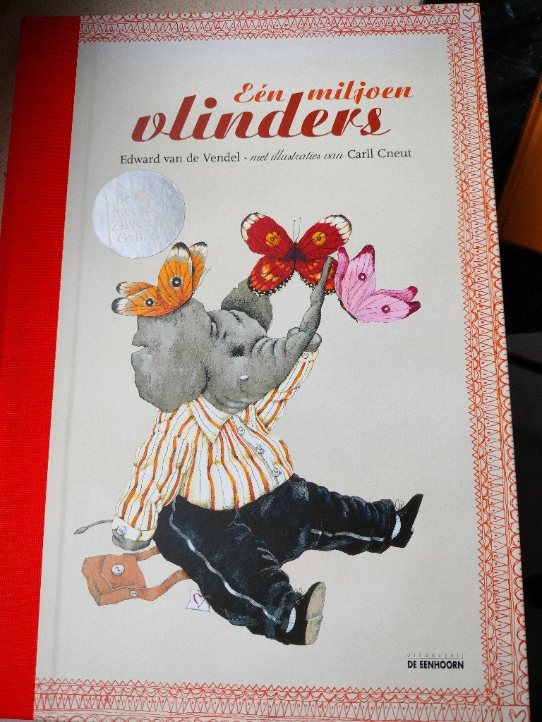 Eén miljoen vlinders met vertel CD, Boeken, Prentenboeken en Plaatjesalbums, Ophalen of Verzenden, Nieuw, Edward van de Vendel