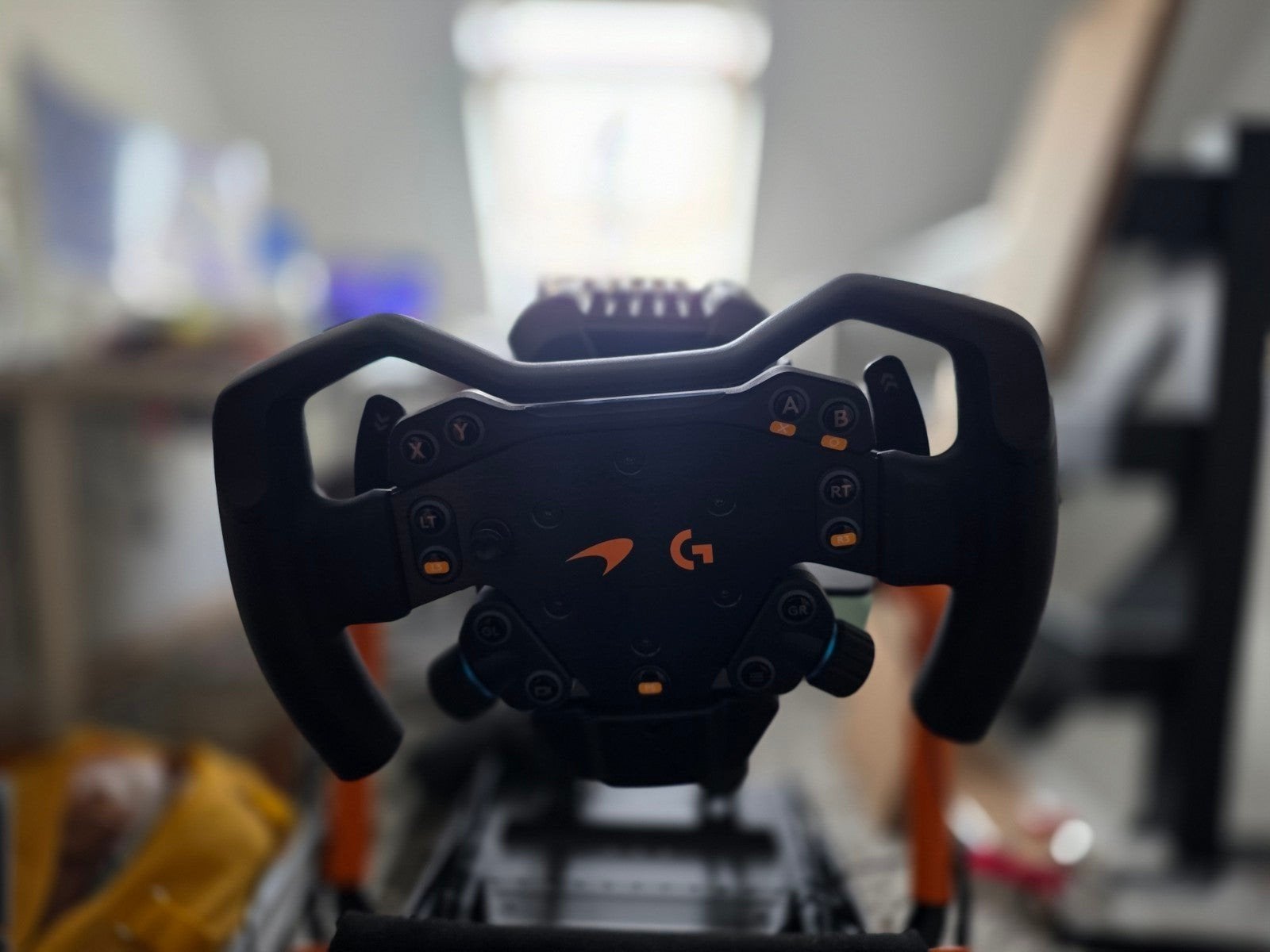 Logitech G RS50 Hub + Base + Pedals + Wheel McLaren, Ophalen of Verzenden, Zo goed als nieuw, Stuur of Pedalen, PlayStation 5