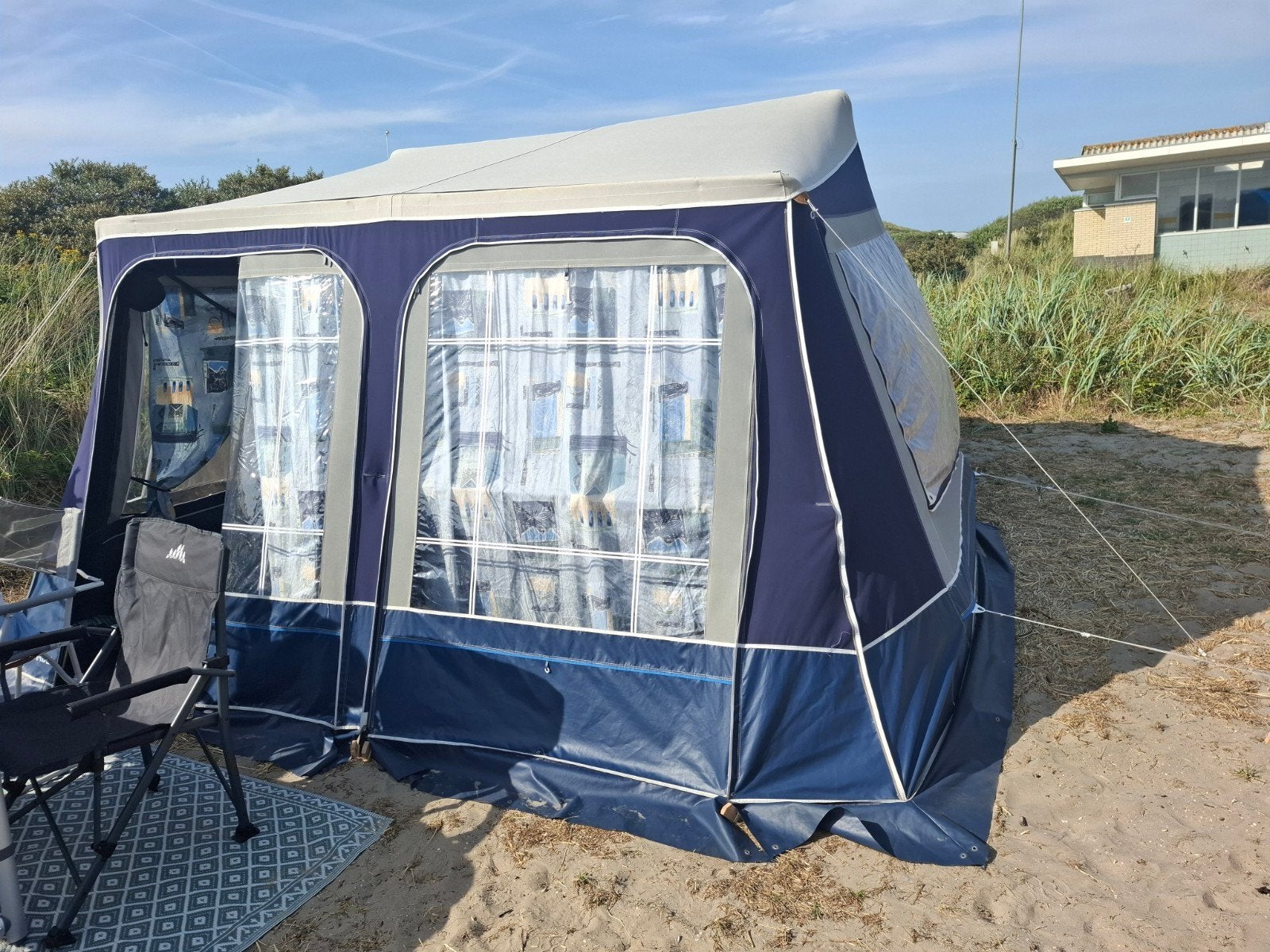 Camplet Concorde, Caravans en Kamperen, Vouwwagens, Ophalen, Blauw, Tot en met 4, Camp-Let