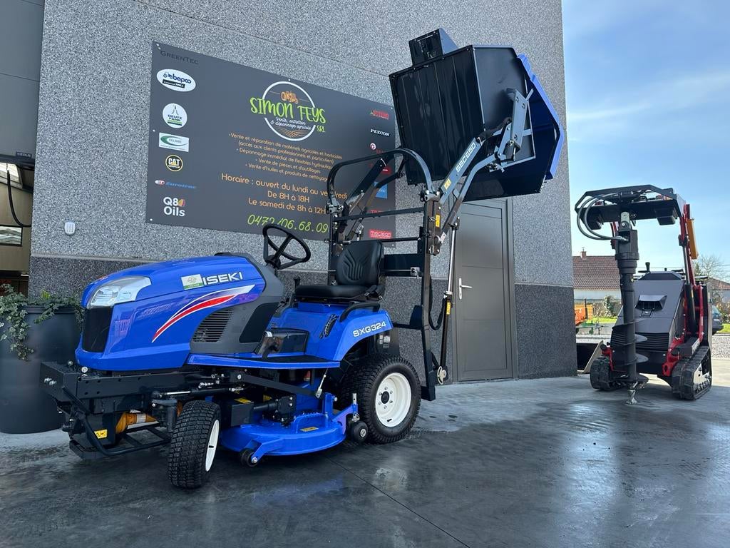 Tracteur tondeuse Iseki SXG 324, Articles professionnels, Agriculture | Outils, Enlèvement