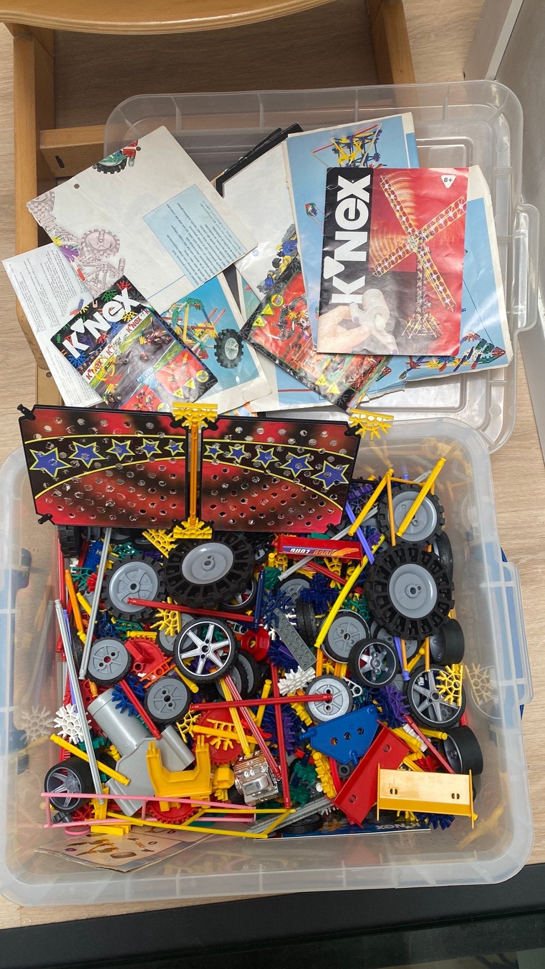 Knex, Enlèvement, Utilisé, K'nex