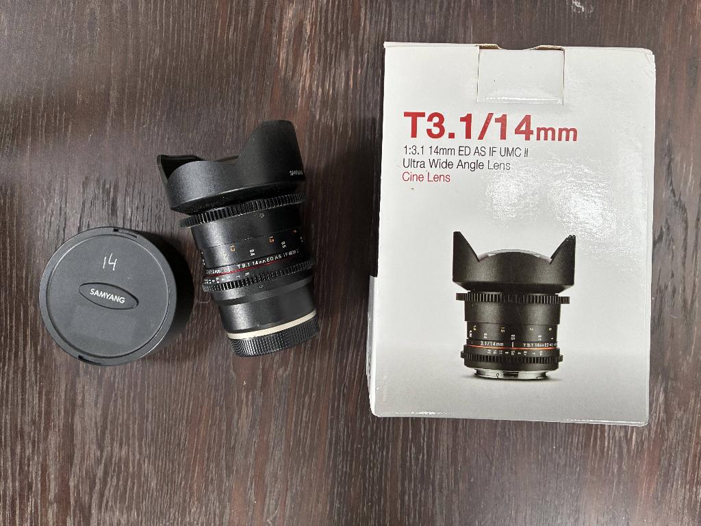 SAMYANG 14mm Monture Sony E, Enlèvement ou Envoi