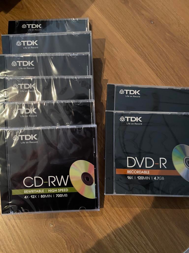 Beschrijfbare cd’s, Ophalen, Zo goed als nieuw, Cd
