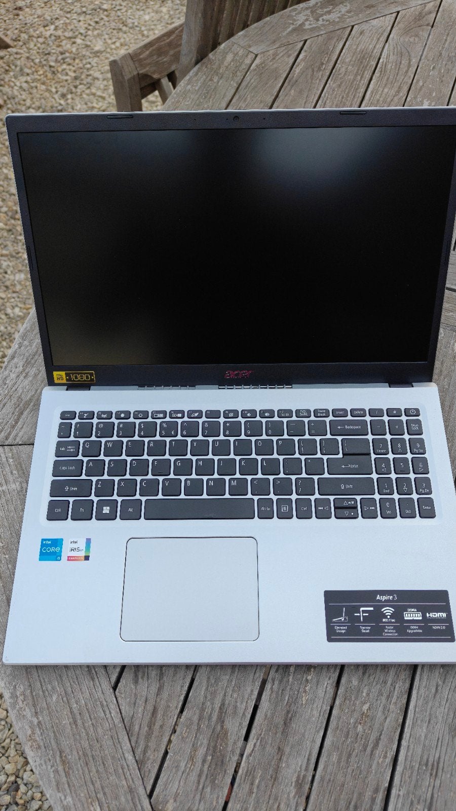 Acer Aspire 3, Enlèvement, Qwerty, SSD