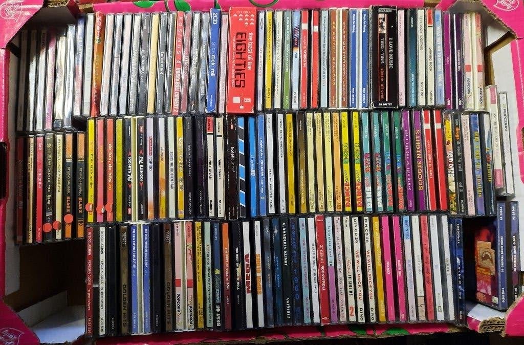 collectie pop/rock/evergreen verzamel cd albums 450 + stuks, Cd's en Dvd's, Ophalen, Gebruikt, Pop, Boxset