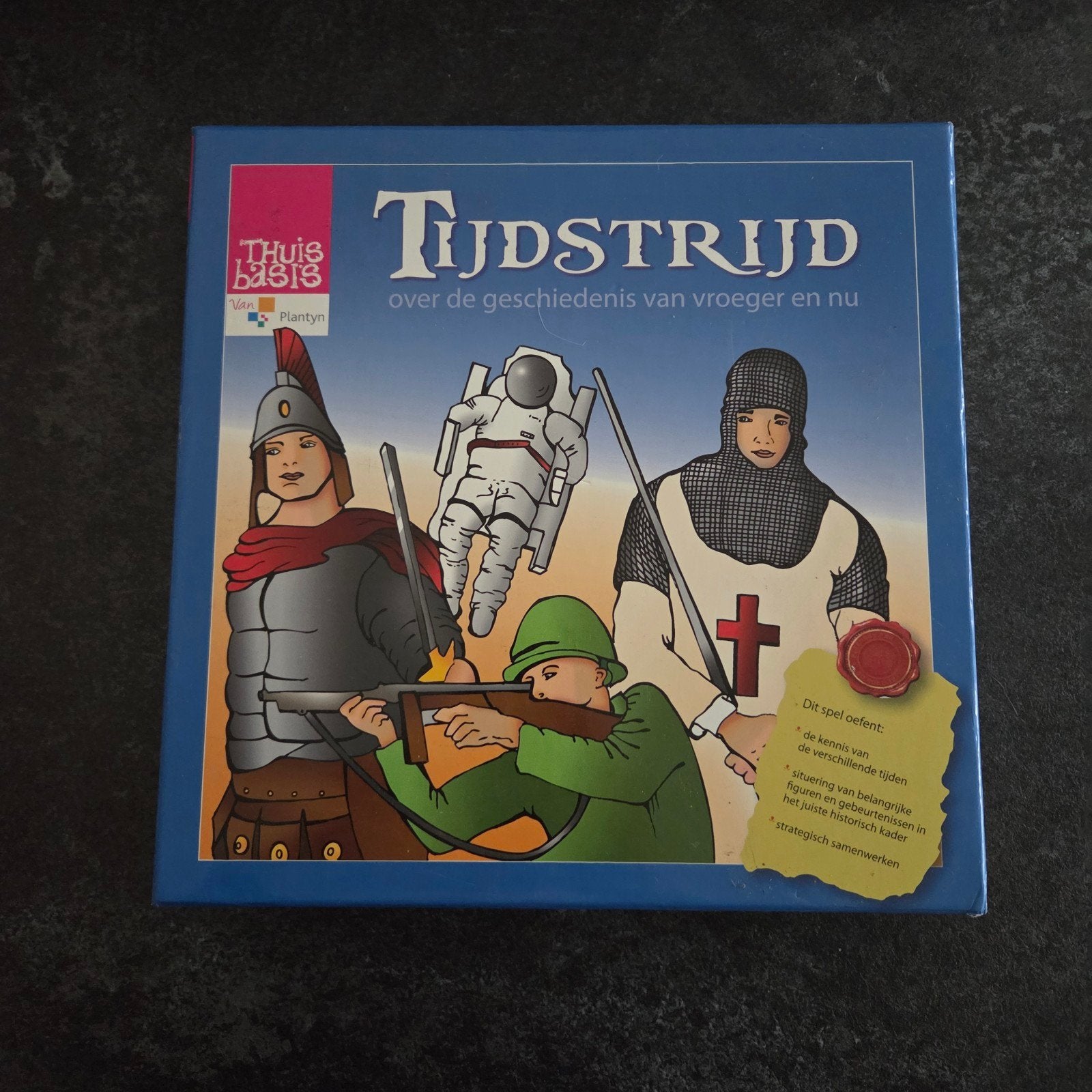 Tijdstrijd, Hobby en Vrije tijd, Drie of vier spelers, Ophalen of Verzenden, Zo goed als nieuw, Plantyn