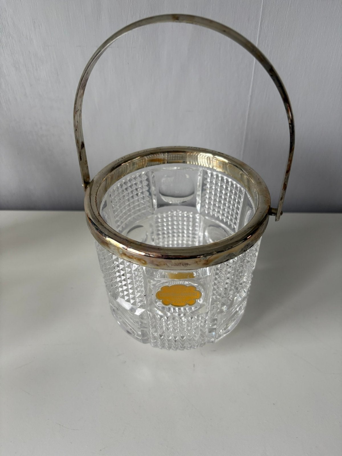 Seau à glaces en cristal de Bavière, Enlèvement ou Envoi