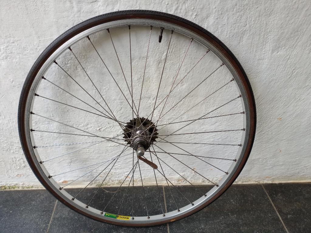 Mavic fietswiel 28", Fietsen en Brommers, Fietsonderdelen, Ophalen, Gebruikt, Wiel, Mavic