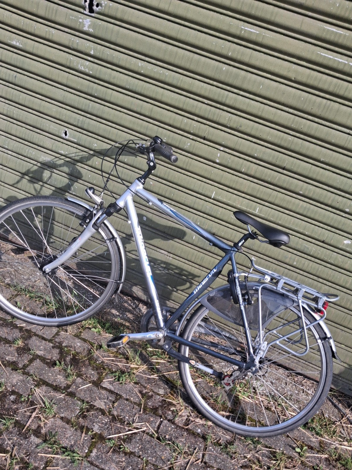 Mannenfiets, Ophalen