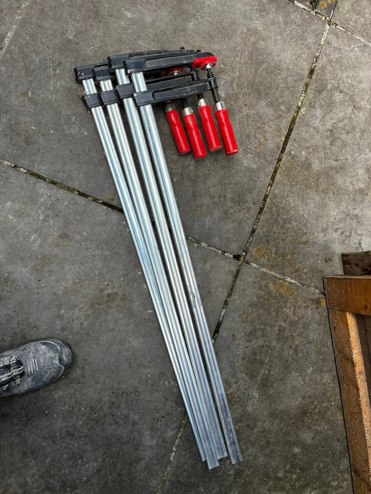 Lijmtangen bessey 1000 mm, Ophalen