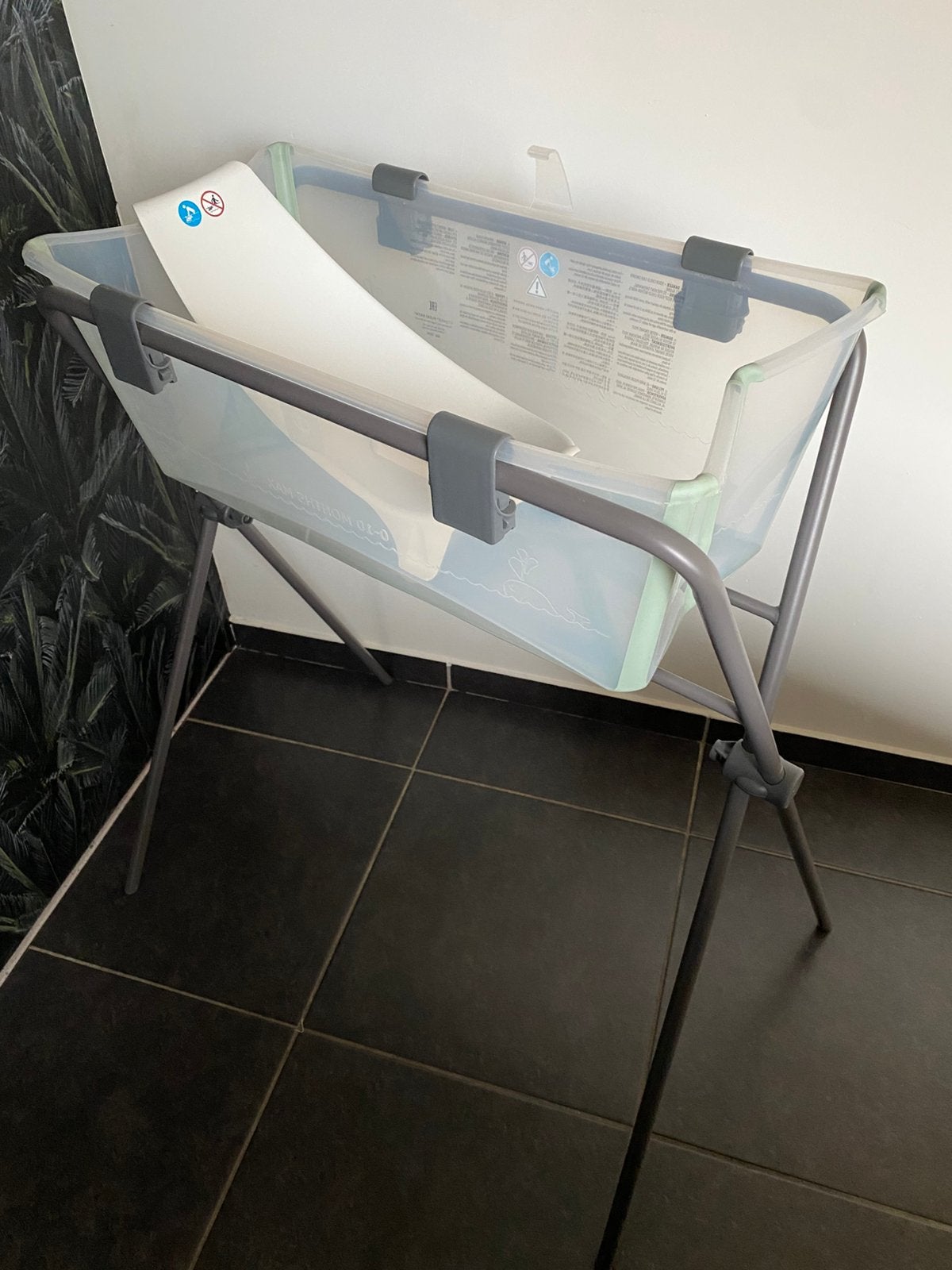 Stokke flexi badje opvouwbaar met staander, Ophalen, Zo goed als nieuw, Badje