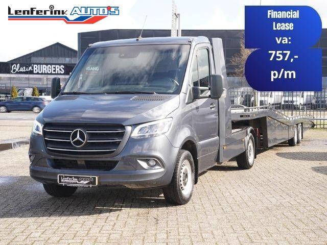 Mercedes-Benz Sprinter 516 CDI 163 pk Aut. BE-Trekker met Ti, Automaat, Cruise Control, 217 g/km, Mercedes-Benz