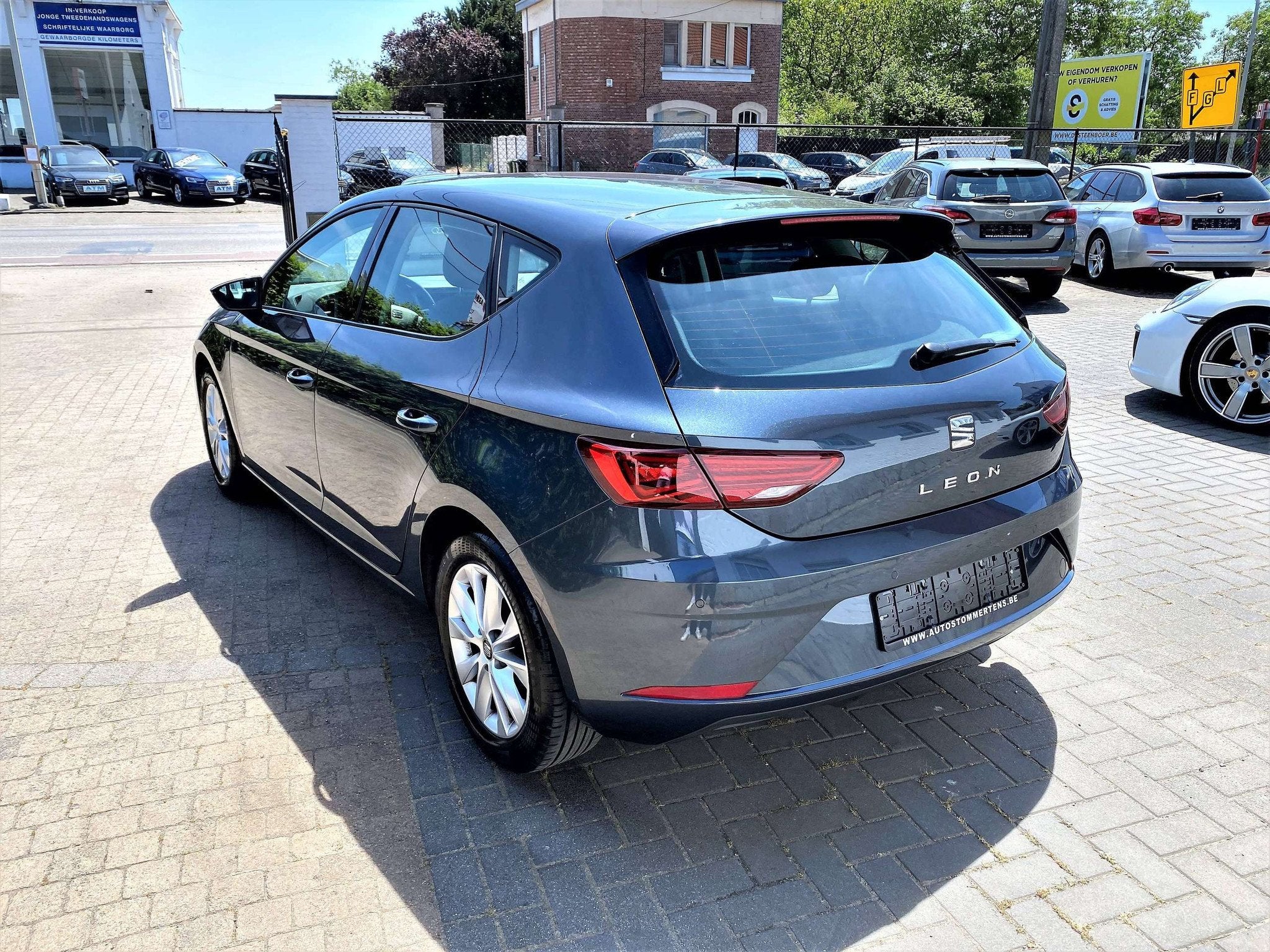 SEAT Leon Leon 1.0 TSI Ecomotive DSG OPF Style/Navi/pdc V&A, Auto's, Seat, Gebruikt, Lichtsensor, Bedrijf, 5 deurs