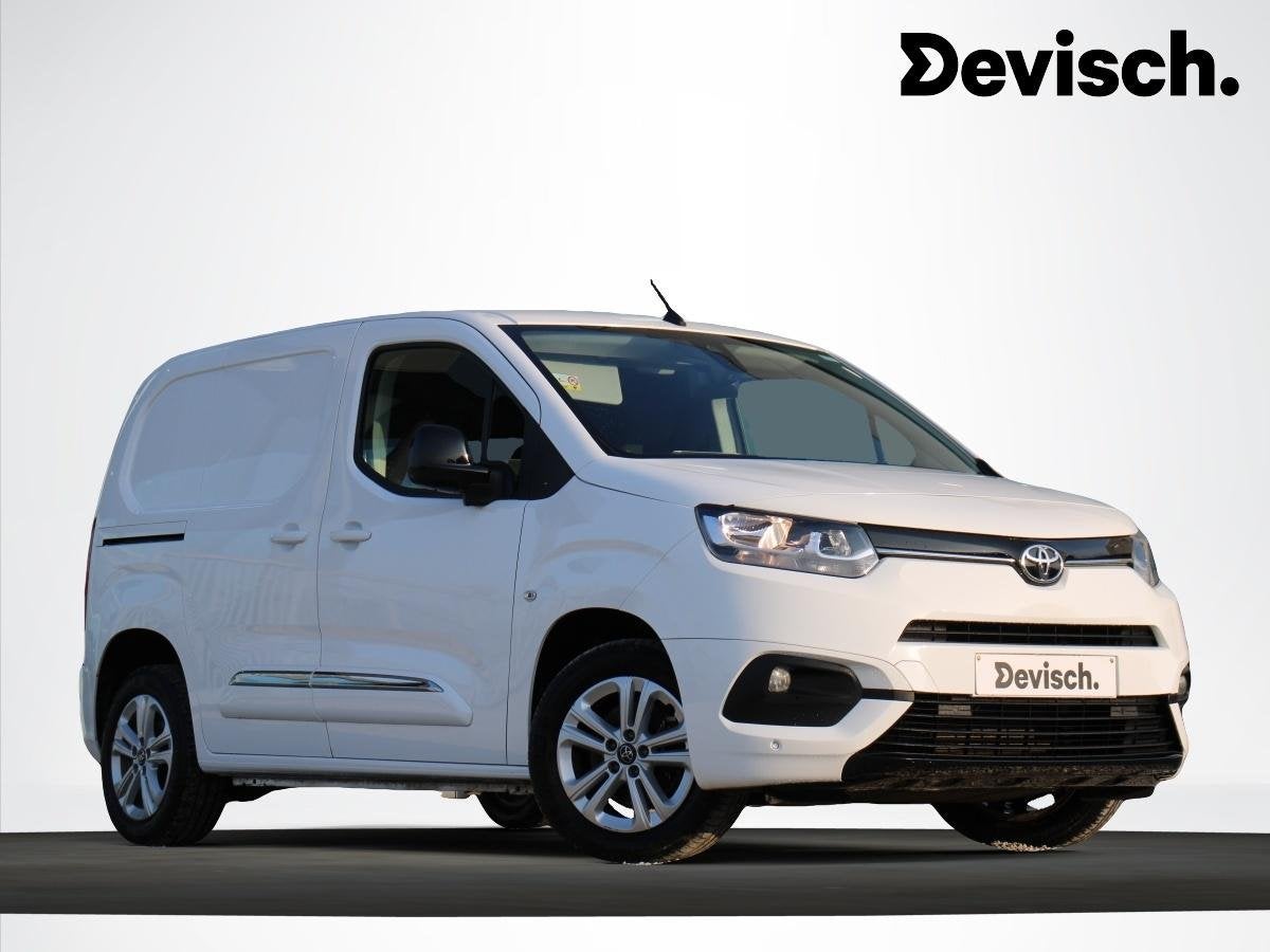 Toyota PROACE CITY 1.2 active aut swb 4d 96kw (bj 2021), Auto's, Voorwielaandrijving, Stof, Gebruikt, Euro 6
