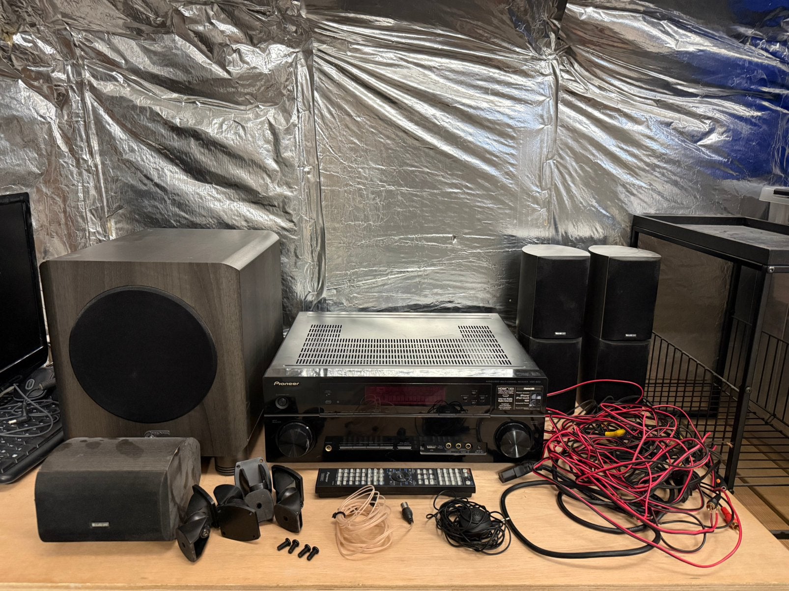 Pioneer VSX-920 + AudioPro Surround Set., Ophalen, Gebruikt, 70 watt of meer, Pioneer