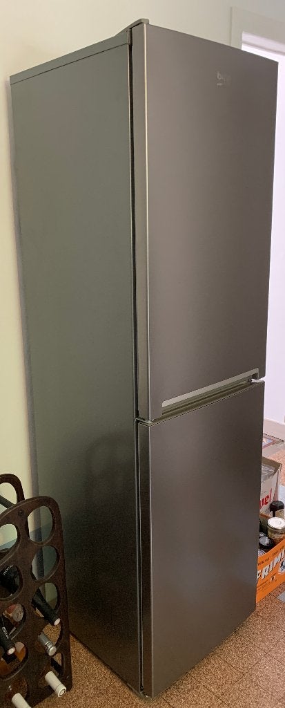 BEKO DRCSE287K30XPN Koel-vriescombinatie, Elektronische apparatuur, Koelkasten en IJskasten, Ophalen, Gebruikt, 200 liter of meer