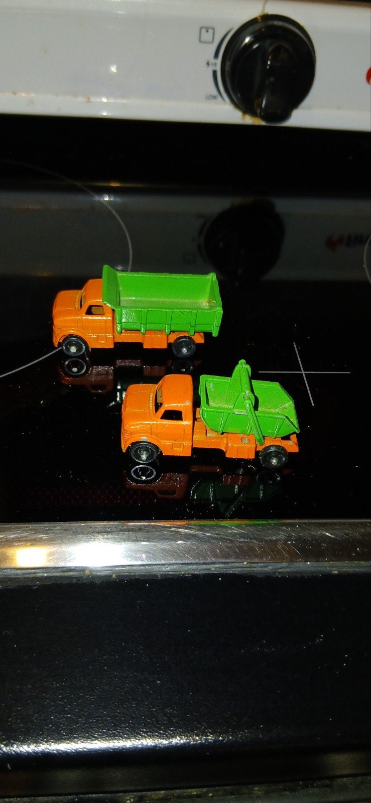 Lot 2 camions vintage LONE STAR TUF-TOTS – Tout Métal – Made, Ophalen of Verzenden, Corgi