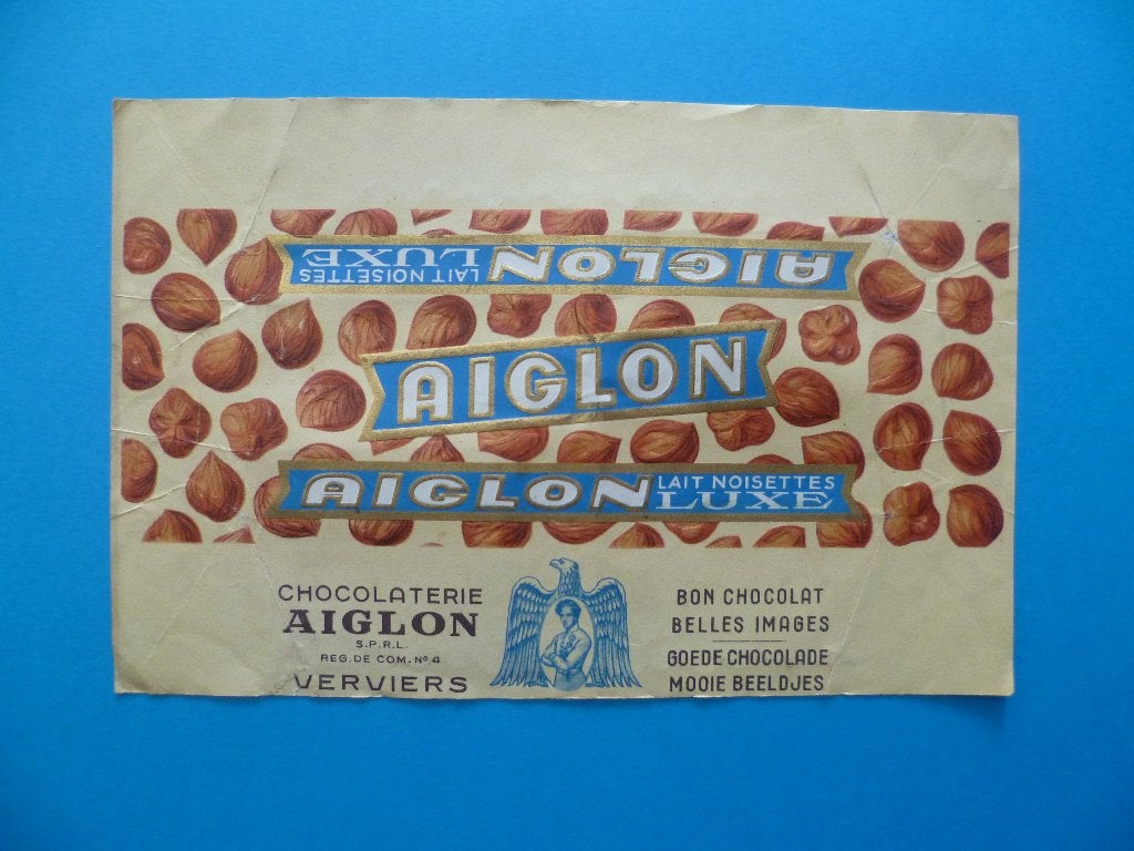 Chocolade Aiglon chocolat emballage omslagen wikkels Luxe, Enlèvement ou Envoi, Utilisé